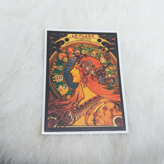 Mucha Zodiac Sticker