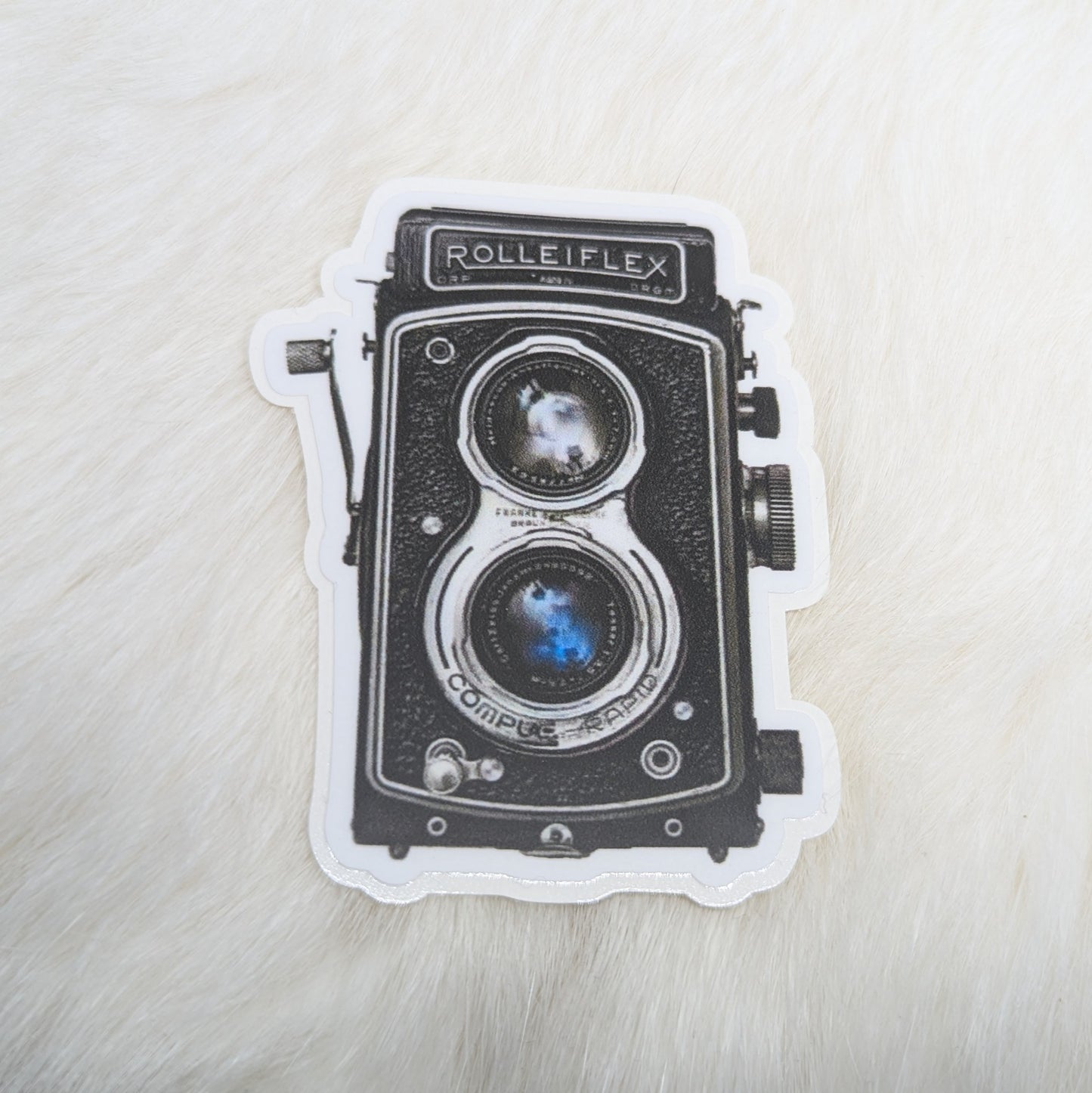 Vintage Camera Sticker