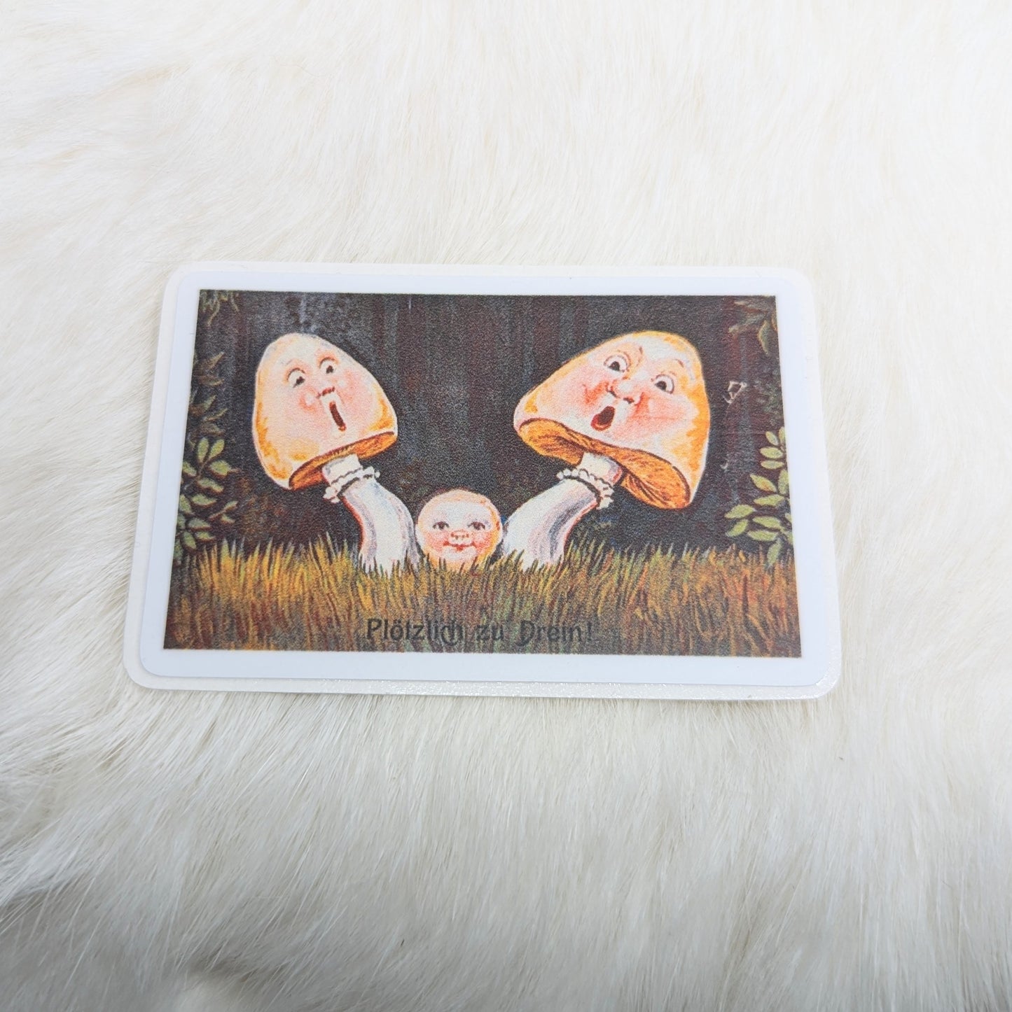 Mushroom Baby Sticker