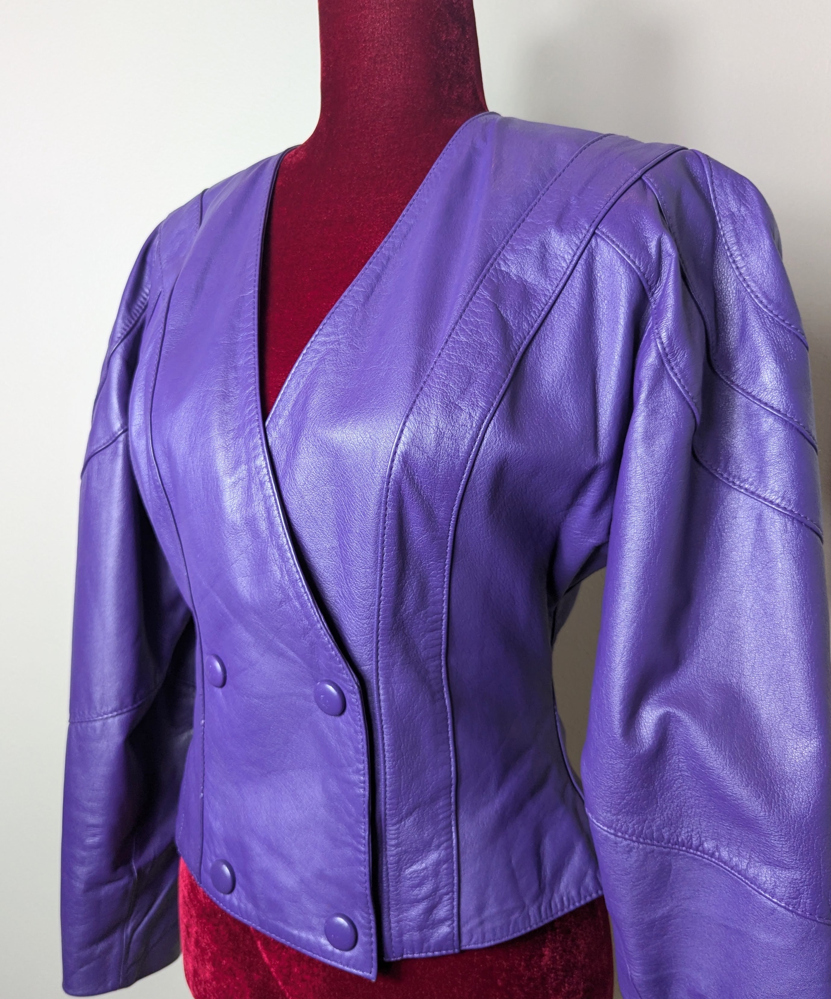 Newest Chia vintage Leather Jacket